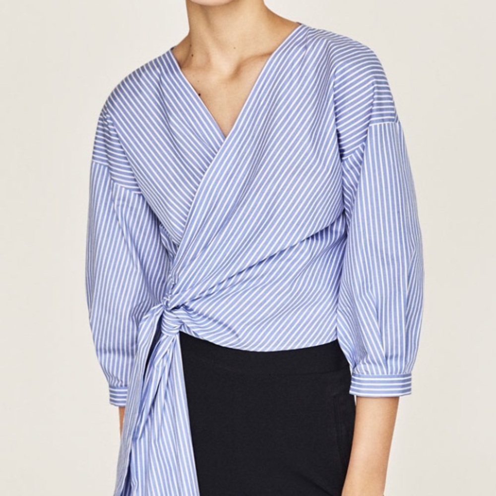 Zara Crossover Blouse